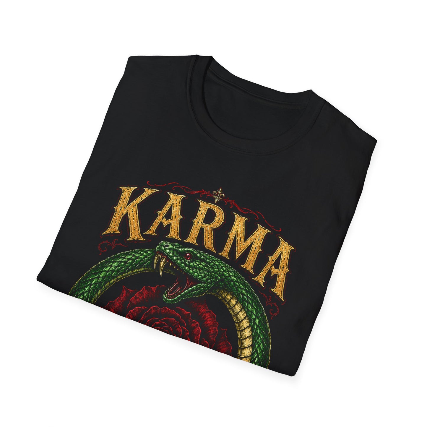Karma Bites Back Green Gold