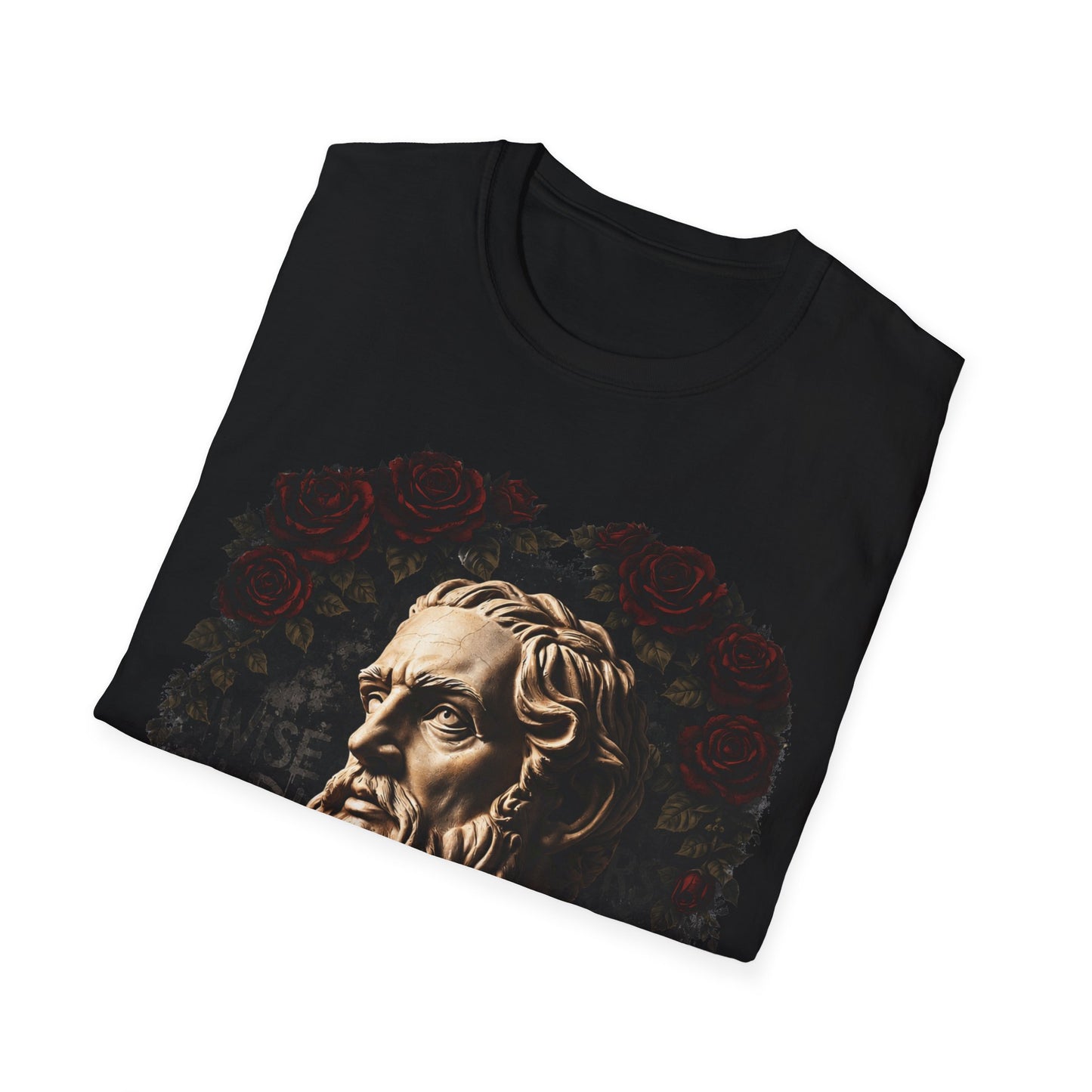 Stoic Bust with "Dump Her" Phrase T-Shirt | Classical Statue Graphic Tee
