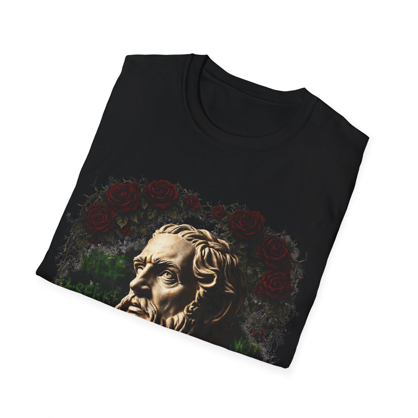Dump Her Statue Head T-Shirt | Classical Bust Breakup Graphic