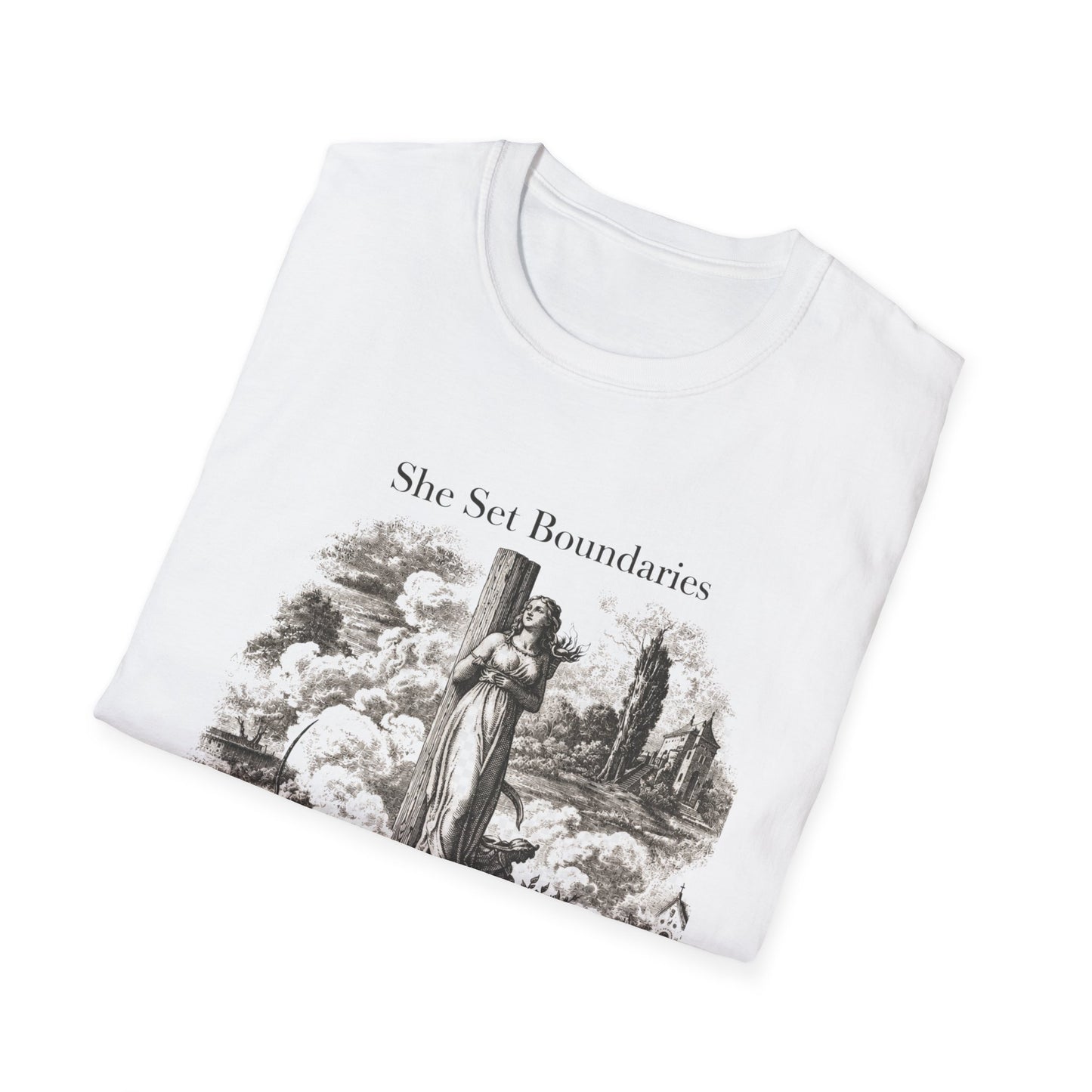 She Sets Boundaries T-Shirt