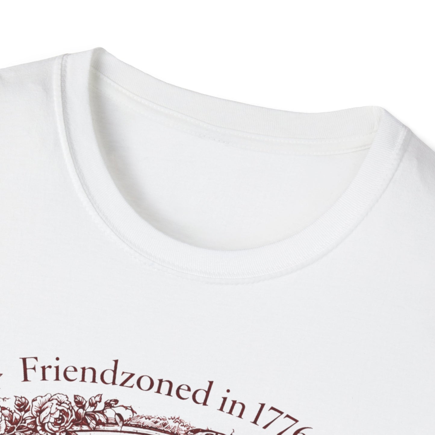 Toile French Lover's Quarrel T-Shirt — "Friendzoned in 1776"