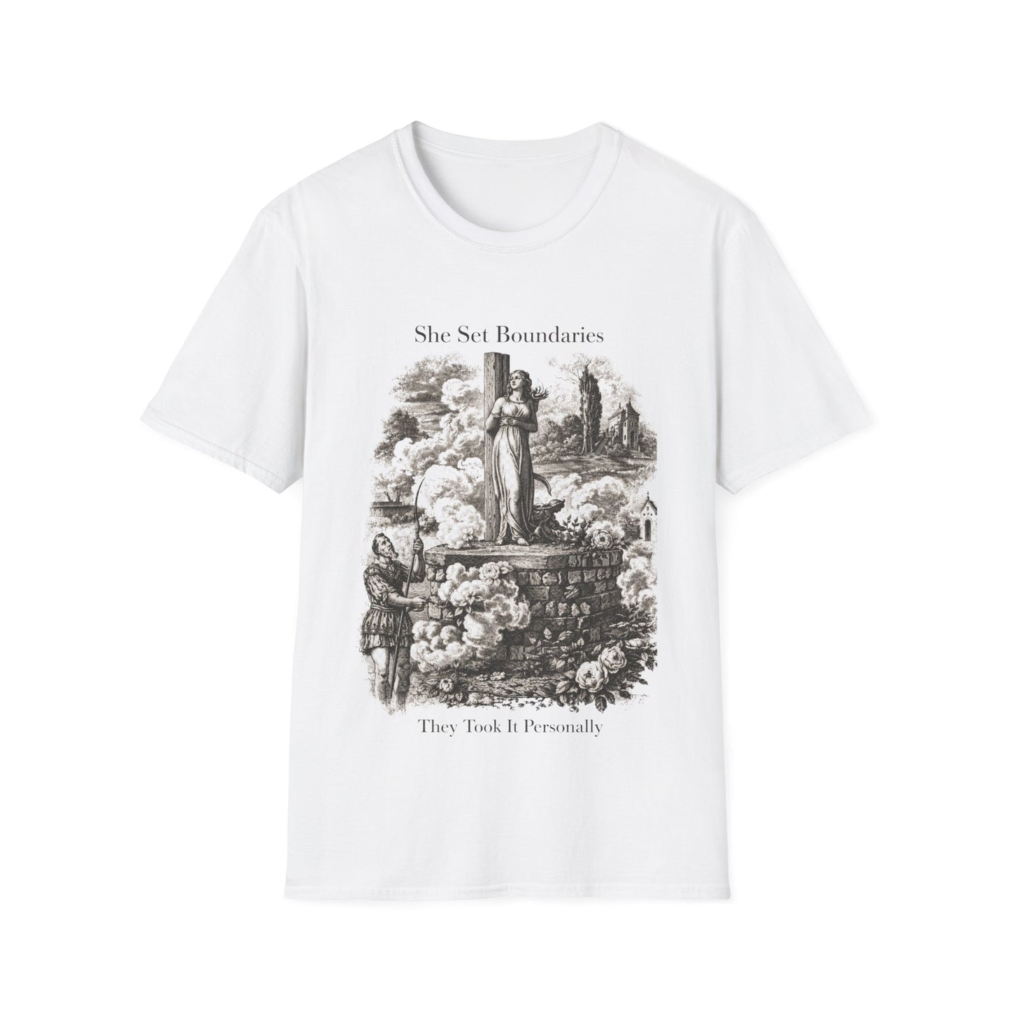 She Sets Boundaries T-Shirt