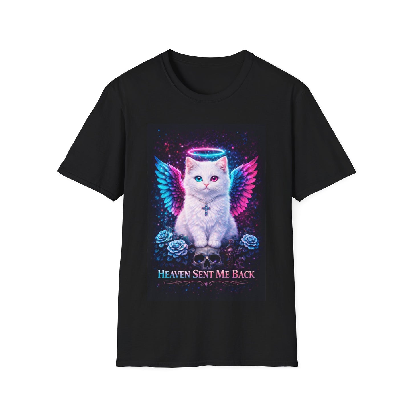 NEON Angel Kitten White