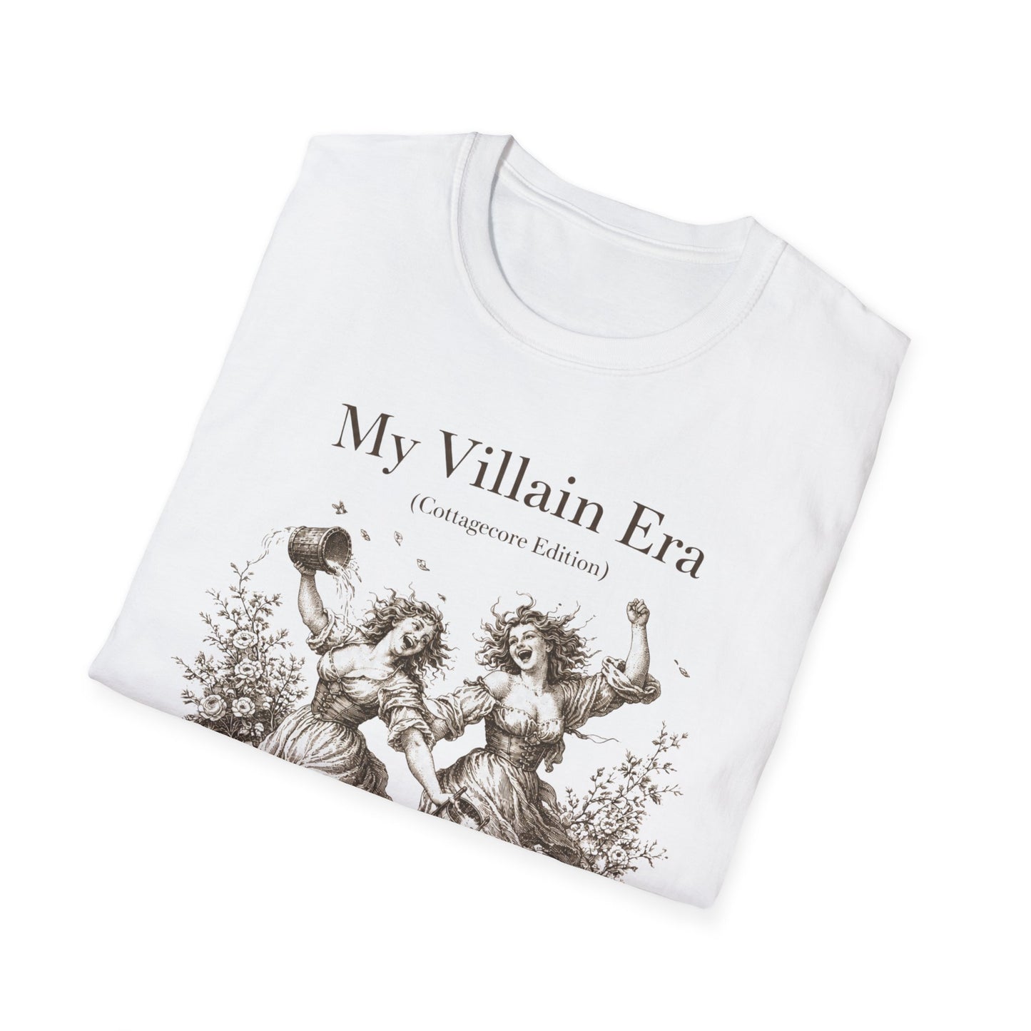 My Villain Era Wild Toile Girls Graphic T-Shirt