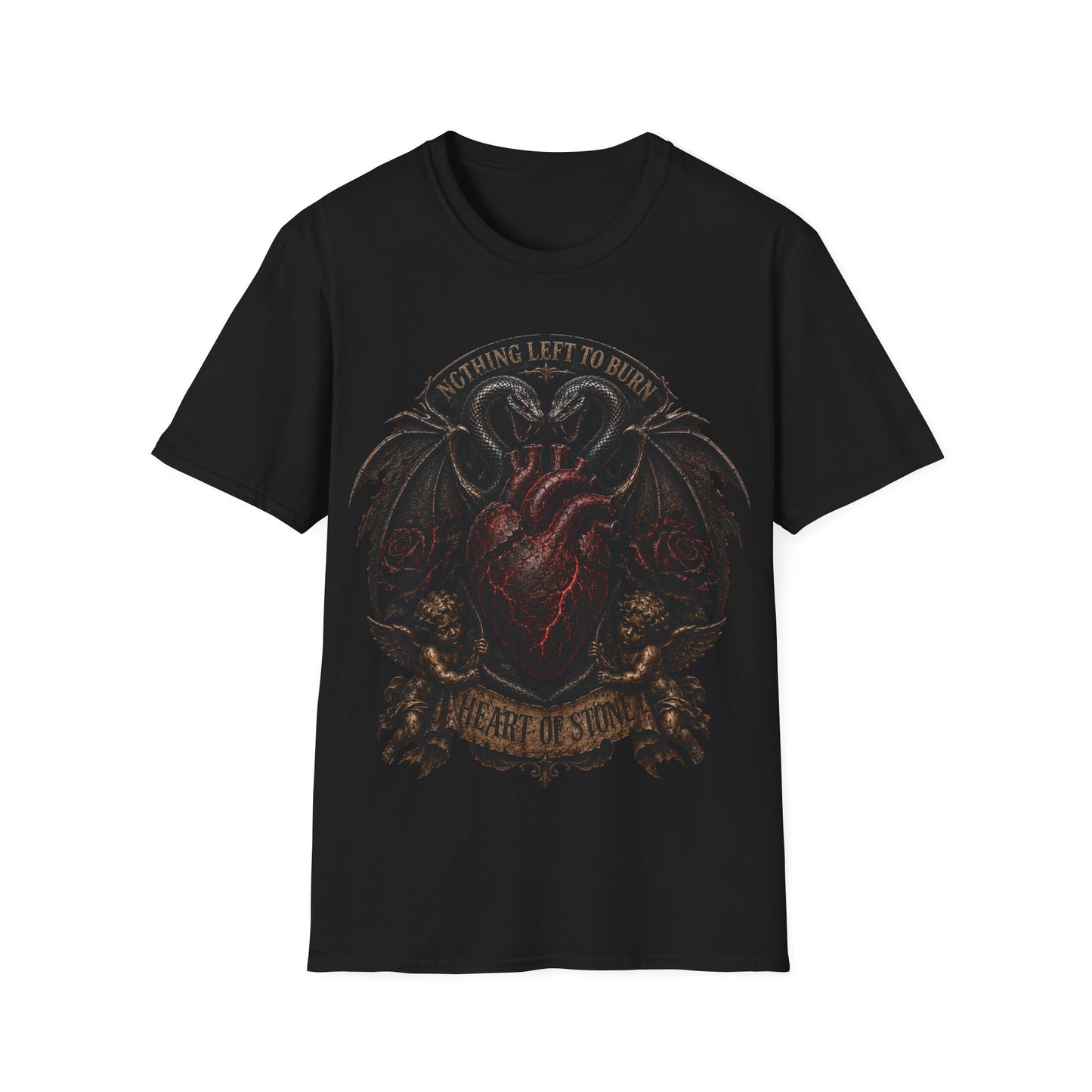Nothing Left to Burn T-Shirt — Heart of Stone
