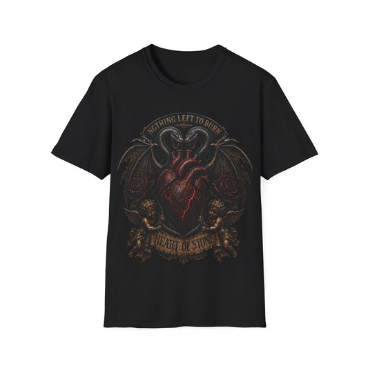 Nothing Left to Burn T-Shirt — Heart of Stone