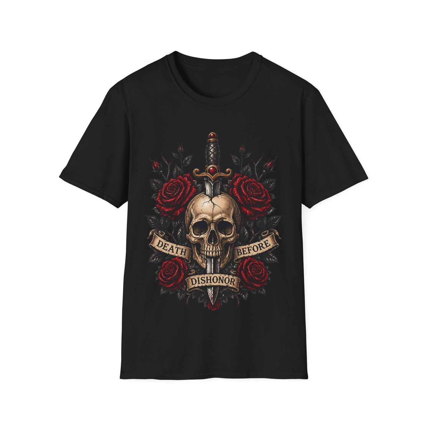 "Death Before Dishonor" |Tattoo Flash Version