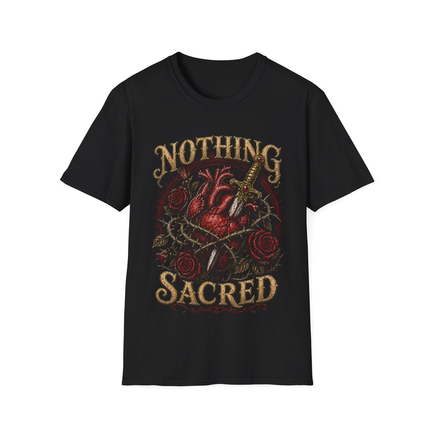 "Nothing Sacred" Graphic T-Shirt