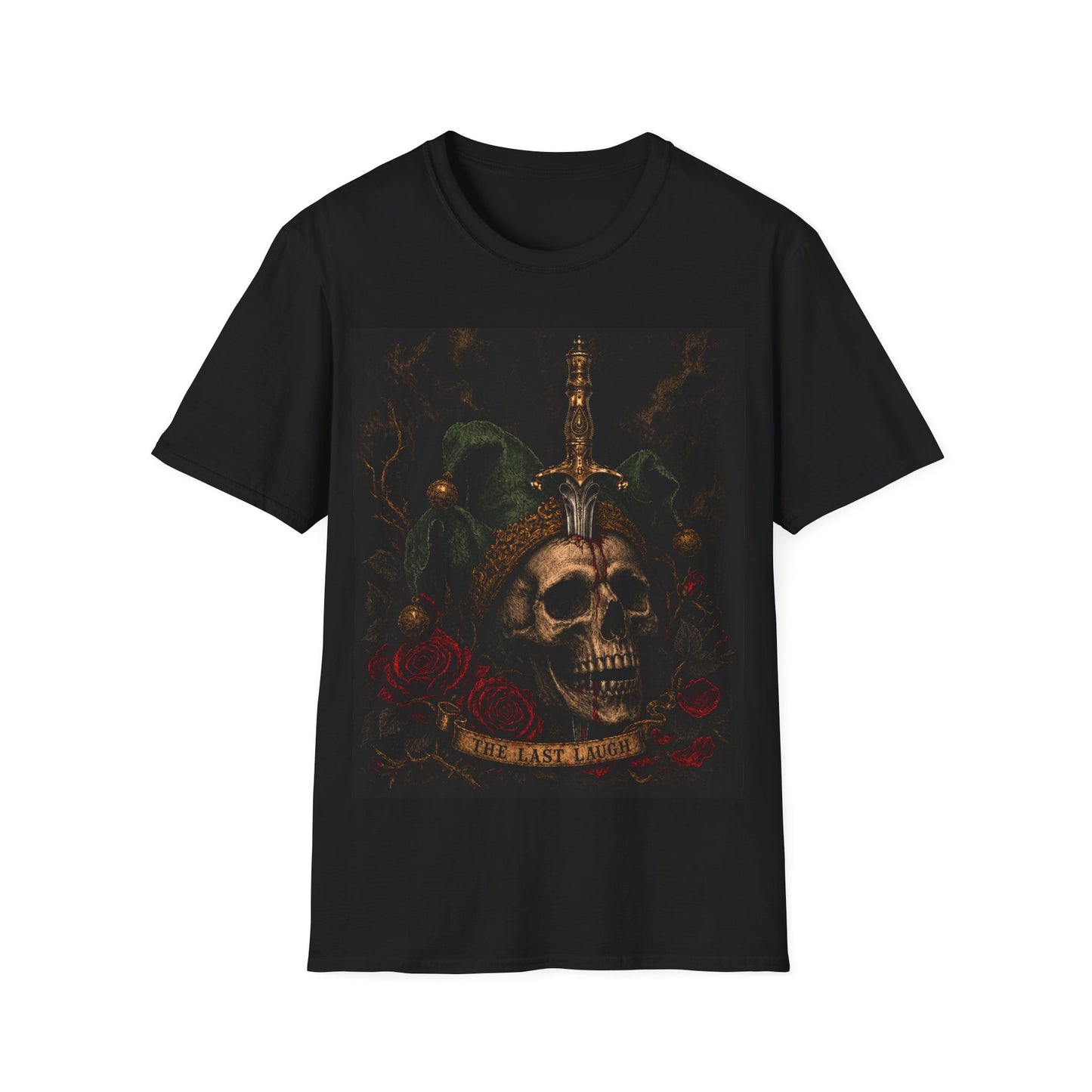 The Last Laugh T-Shirt | Fool's Skull