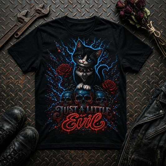 'Just a Little Evil' Problem Kitten