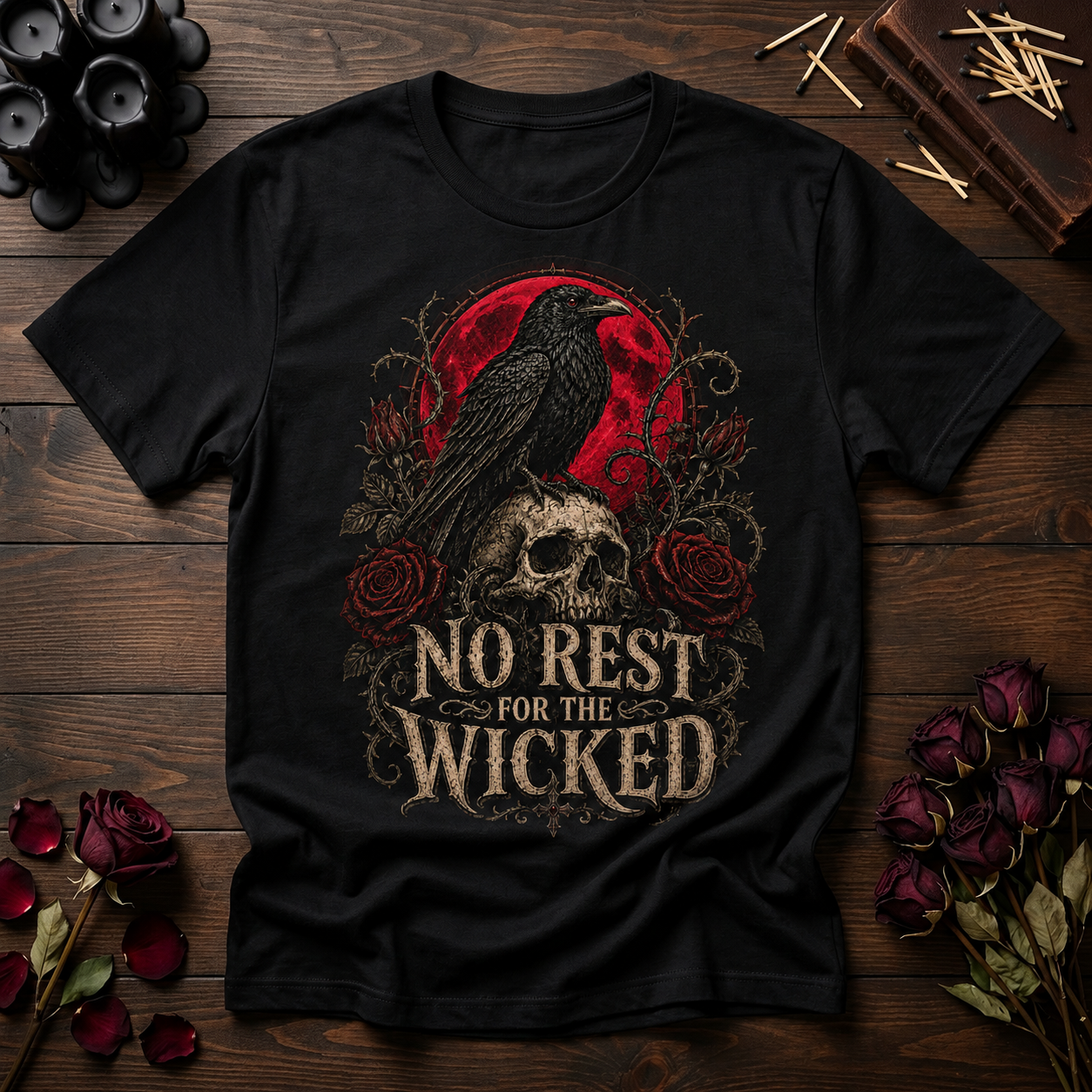 No Rest for the Wicked Deep Red