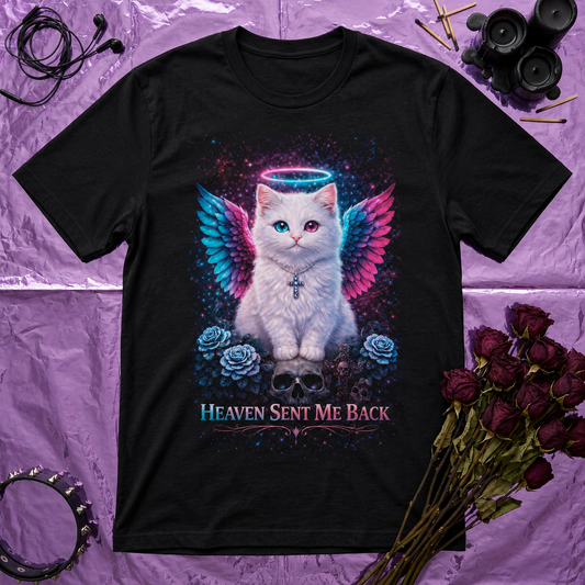 NEON Angel Kitten White