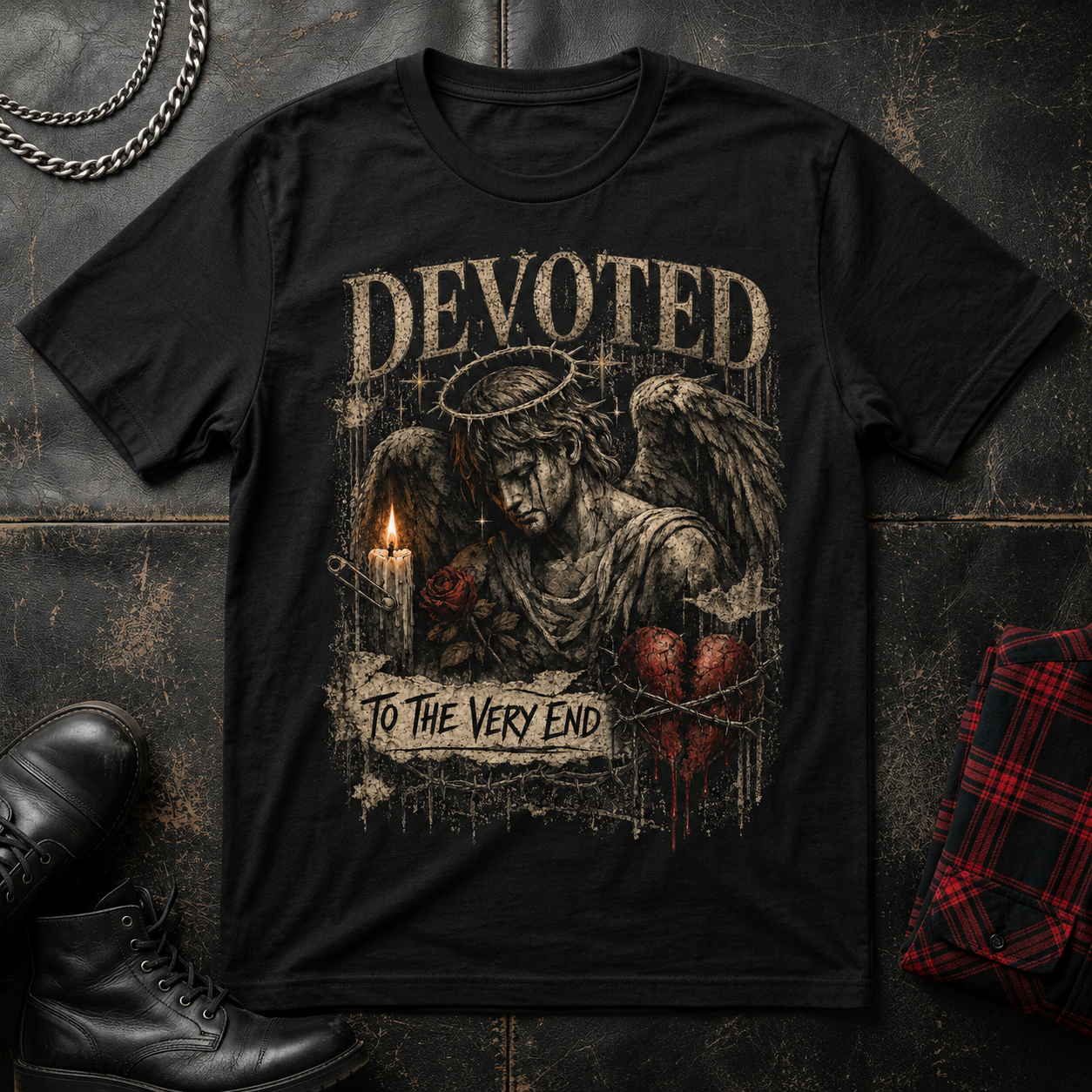 Devoted Angel candlelit vigil Y2K