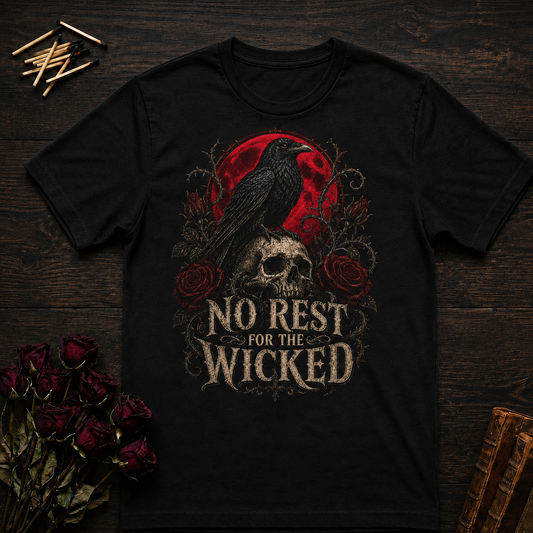 No Rest for the Wicked Deep Red