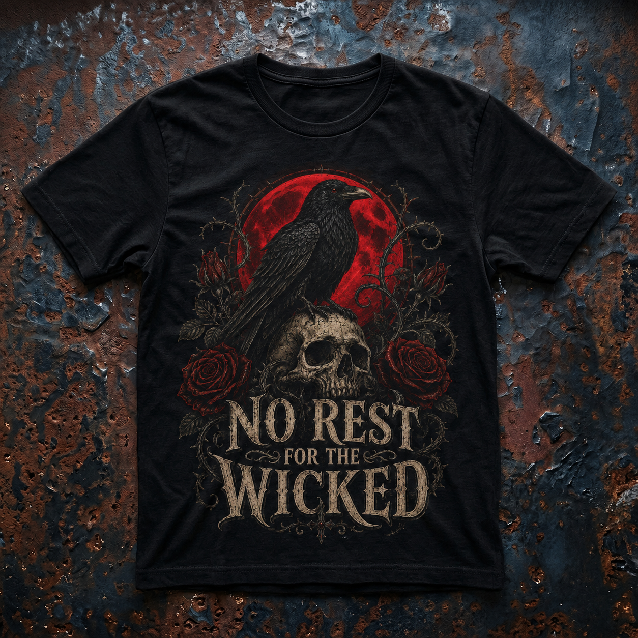 No Rest for the Wicked Deep Red