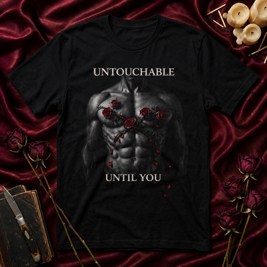 Untouchable Until You roses graphic T-Shirt | Dark Romance
