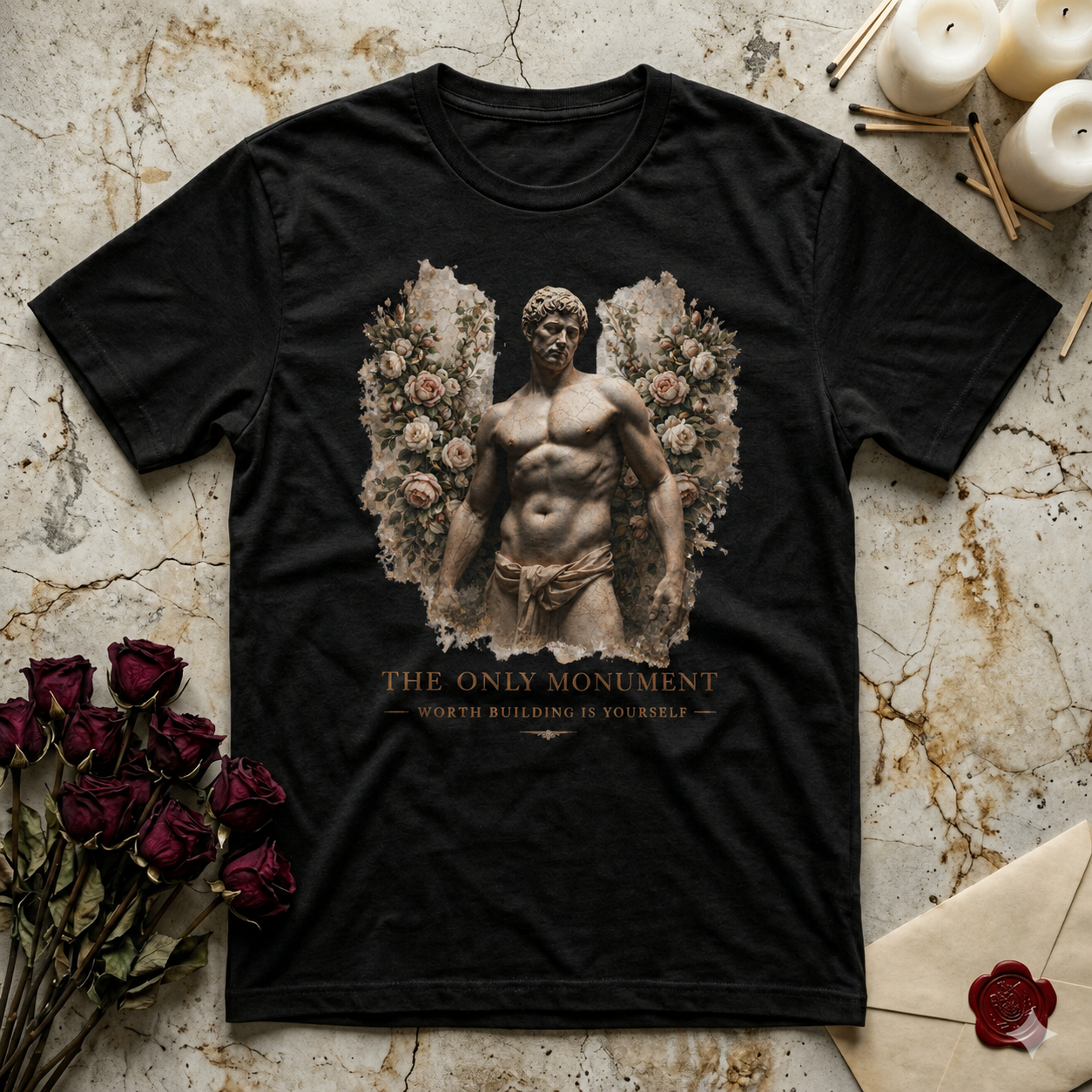 "The Only Monument" Rose Fresco Tee