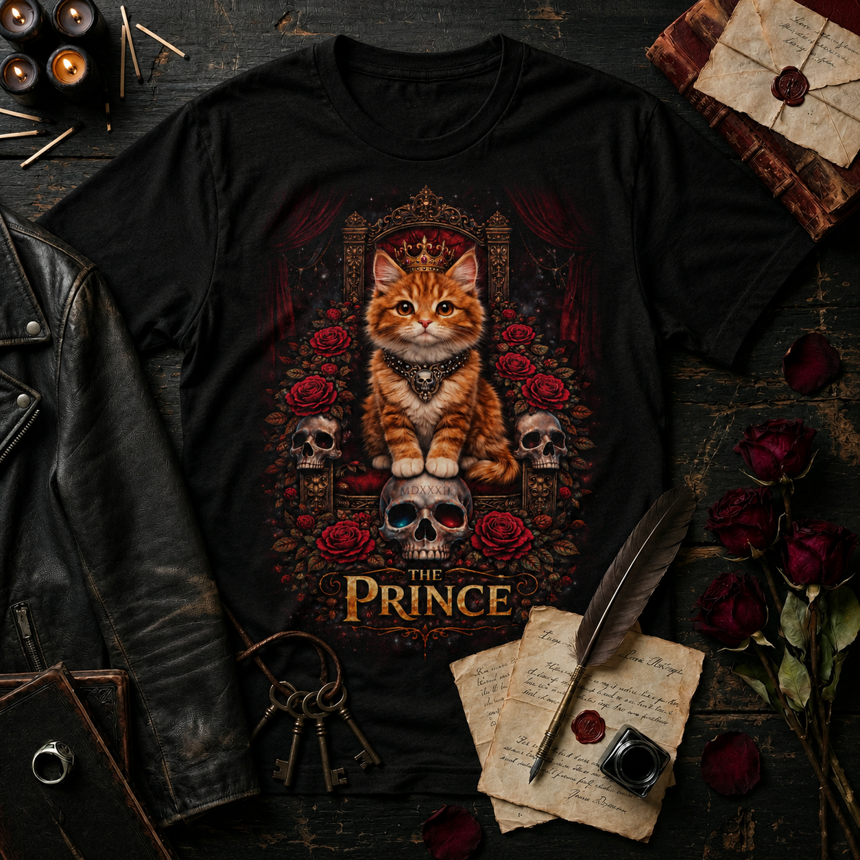 The Prince-Machiavelli Kitten T-Shirt